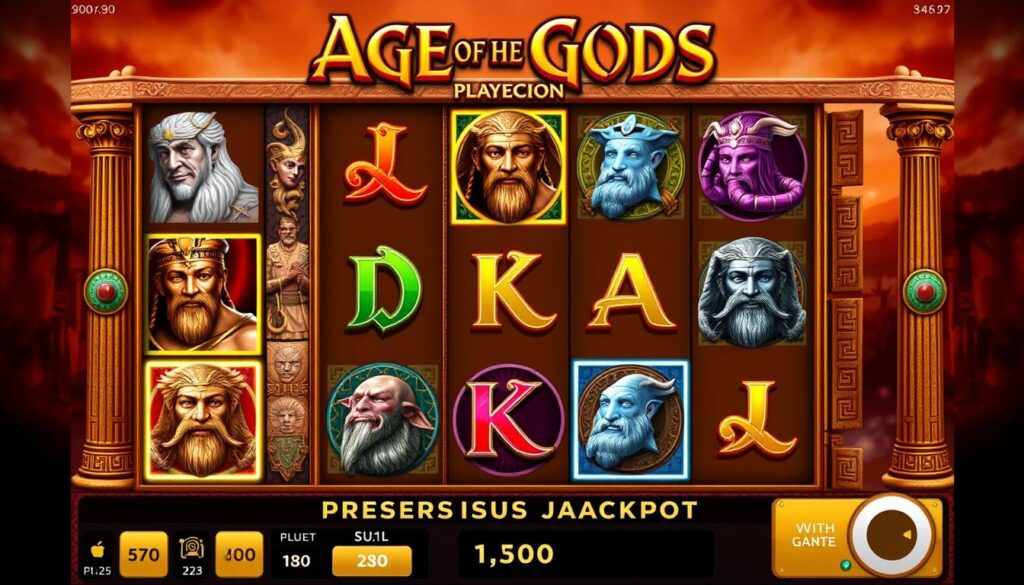 Age of the Gods slot comparison to Zeus vs Hades